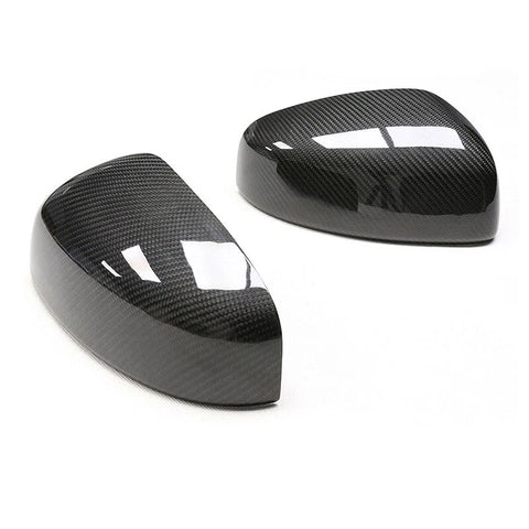 NISSAN 370Z Z34 Real Carbon Fiber Exterior Wing Mirror Cover Caps (2009-2019)