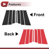 Nissan Terra / Xterra Black Left Right Door Pillar Window Trim (2000-2015)