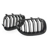 BMW E60 E61 M5 2004-2009 Matte Black Upper Bumper Grill Mesh Grille