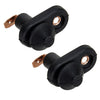 Car Truck Boat 4pc Universal Dome Light Hood Flange Mount Pin Switches