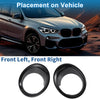 BMW X1 Car Front Left & Right Headlight Trim Bezels (2016-2022)