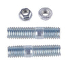 Honda GX110 GX120 GX160 GX200 168F 170F 2 x Exhaust Studs & 2 x Groove Kits