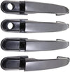Hyundai Tucson 4 x Black Exterior Door Handle Set (2005-2009)