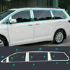 Toyota Sienna Chrome Window Strips Pillar Post Covers (2011–2020)