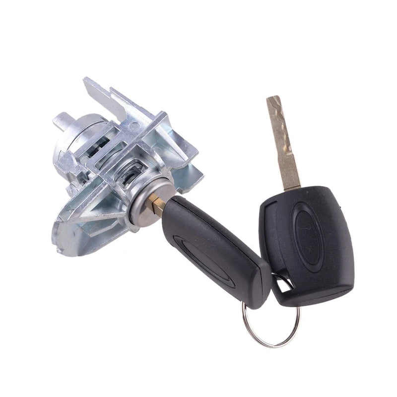 Ford Focus C-Max S-Max Front Left Door Lock Cylinder w/ 2 Keys (2012-2018)