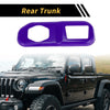 Jeep Wrangler JL JLU (2018-2024) - ABS Purple Rear Trunk Lock Panel Cover