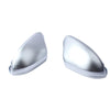 Audi A6 S6 C7 Lane Assist Chrome Side Wing Mirror Caps (2012–2018)
