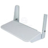 Various Models Footrest Folding White Aluminium Frame with HDPE Step