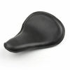 Bobber Chopper Custom Black Leather Solo Slim Seat (2015-2023)