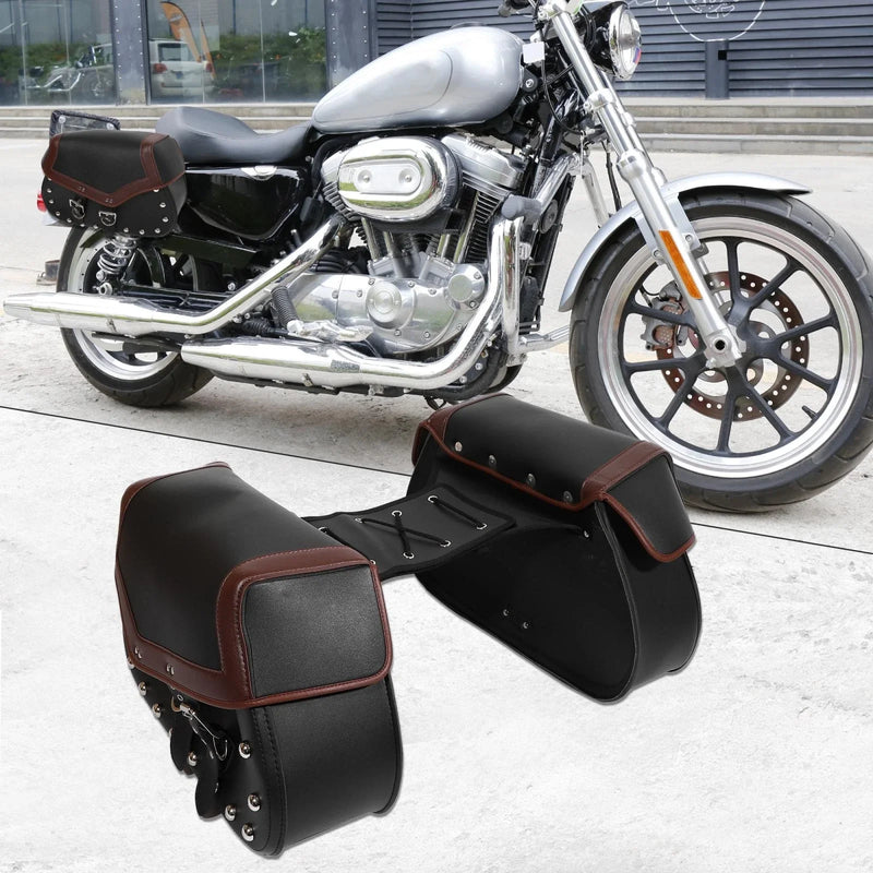 Motorbike 1 Pair Saddlebag Handlebar Bags