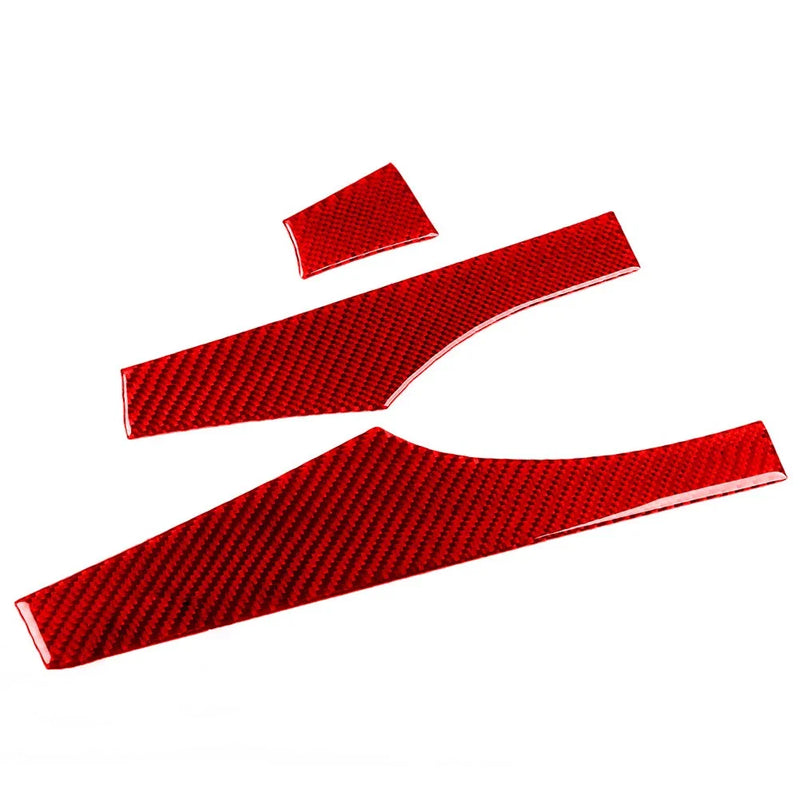 Hyundai Veloster Carbon Fiber Red Interior Door Panel Cover Trim (2019-2023)