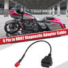 Yamaha Harley-Davidson 6 Pin OBDII Cable Adapter