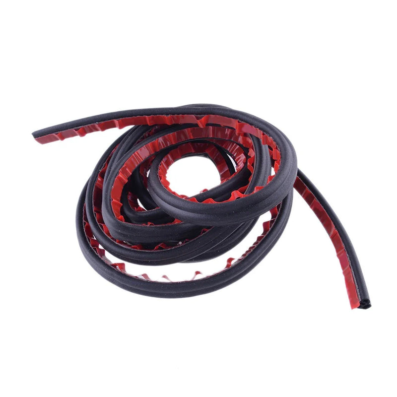 Car 10M Soundproof Car Door Edge Trim Seal Strip Rubber Weatherstrip