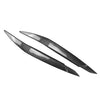 BMW X6 E71 E72 X6M X5M E70 Carbon Headlight Eyebrow Covers (2008-2019)