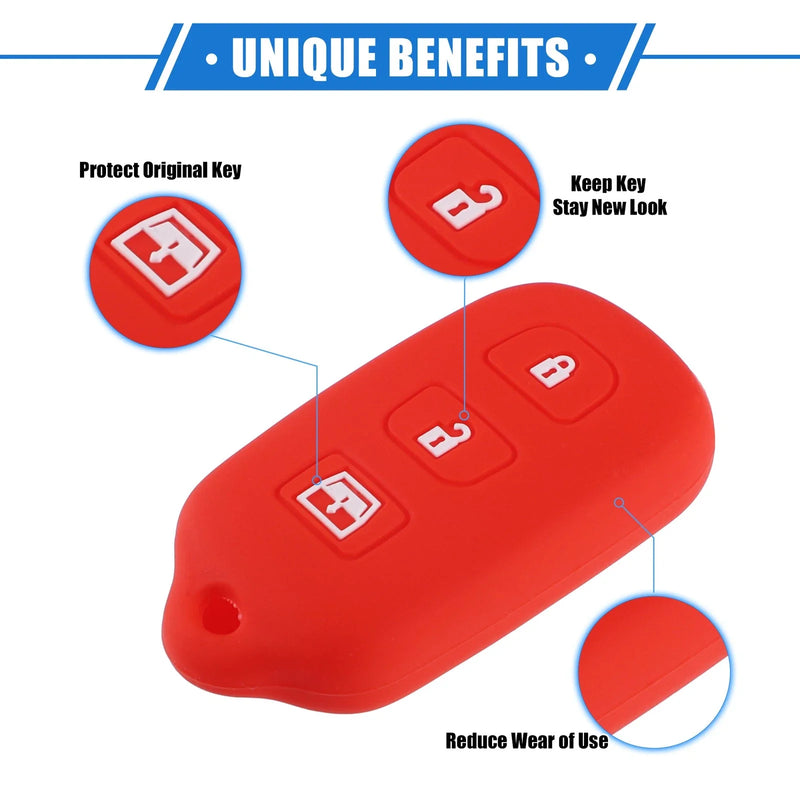 Toyota 4Runner, Sequoia Remote Key Fob Cases (2003-2023)