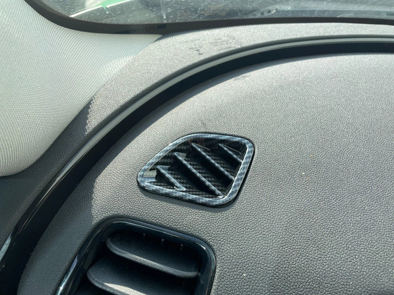 Mini Clubman F54 2016-2022 Carbon Fiber 2 x pcs Front Upper Air Vent Cover Trim