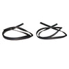 Honda Civic Coupe 2006-2011 Weatherstrip Glass Run Channel Seal x2