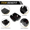 Jeep Wrangler JL JLU (2018-2022) Black Red Center Console Organizer Tray