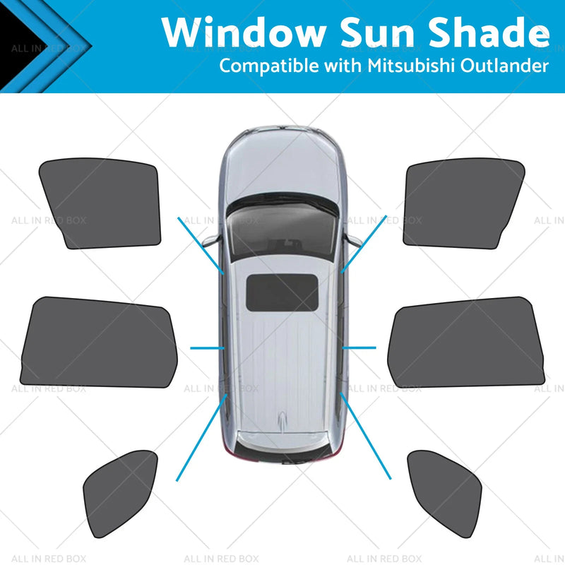 Mitsubishi Outlander Magnetic Mesh Sun Shades (2021-2023)
