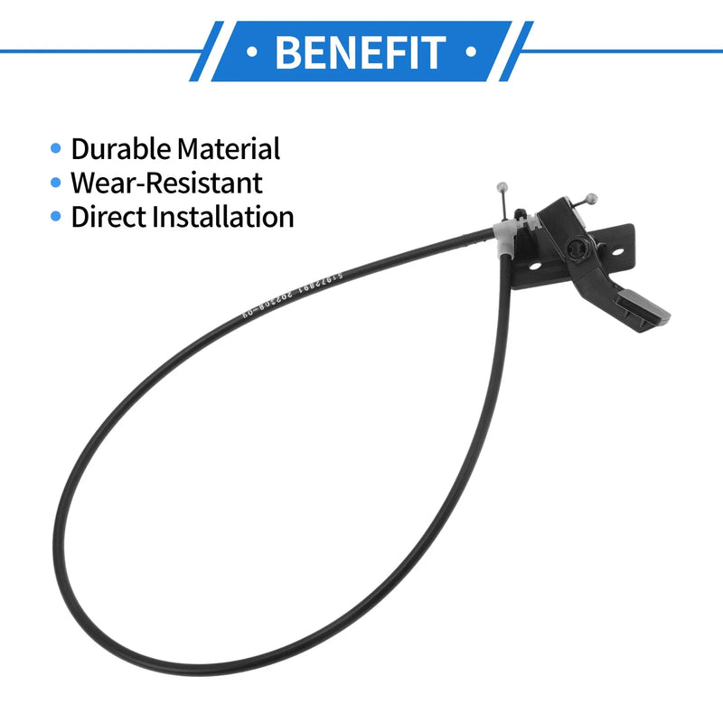 Jeep Renegade Hood Latch Release Cable (2015-2023)