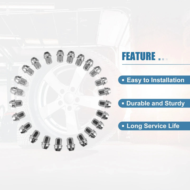 Ford F-150 24pcs M14x1.5 Wheel Studs Lug Nuts (2015-2023)