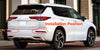 Mitsubishi Outlander 2022-2025 (2 pcs) Chrome Rear Upper Fog Light Cover Trim