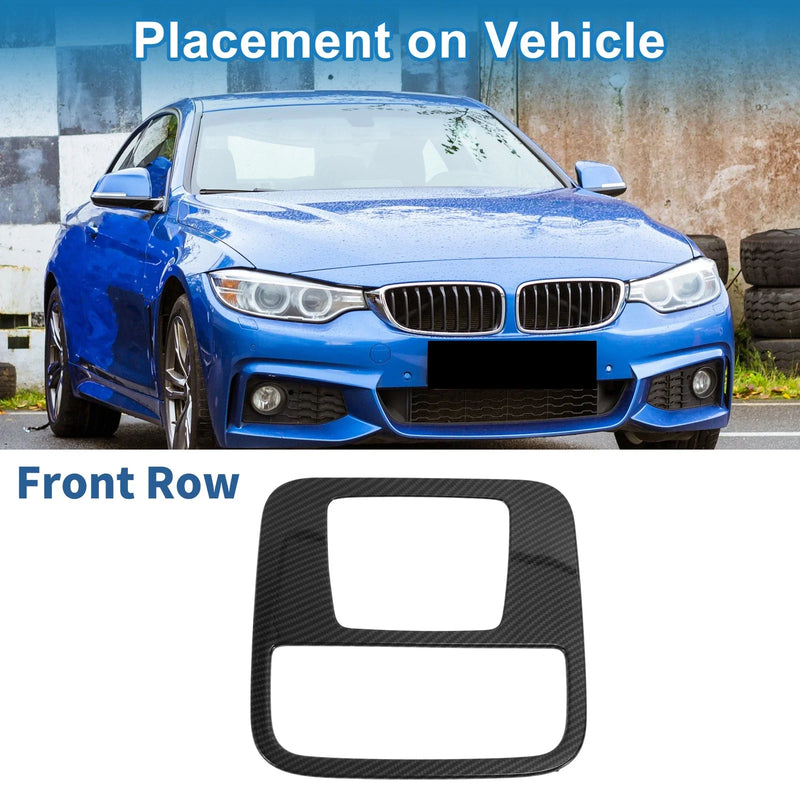 Honda N-BOX (2023) Carbon Fiber Black Front Row Light Trim Bezel
