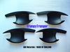 Mitsubishi Triton L200 Matte Black Door Handle Insert Bowl Trim (2006-2017)