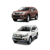 Isuzu MU-X SUV 4x Stainless Steel Kick Plates (2012-2020)