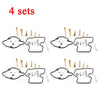 Honda CBR600F2 CBR600 4 x Carburetor Rebuild Kits (1991-1994)