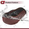 QX56 1 Pc Gear Shift Knob Cover Black Brown Faux Leather (2011-2013)
