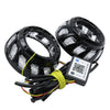 Car 3 Inch Projector Angel Demon Eyes Headlight DRL Lamp Retrofit
