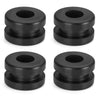 Rubber Heel Guard Grommets x4 Yamaha YFM350X YFZ350 YFS200 (1986–2006)
