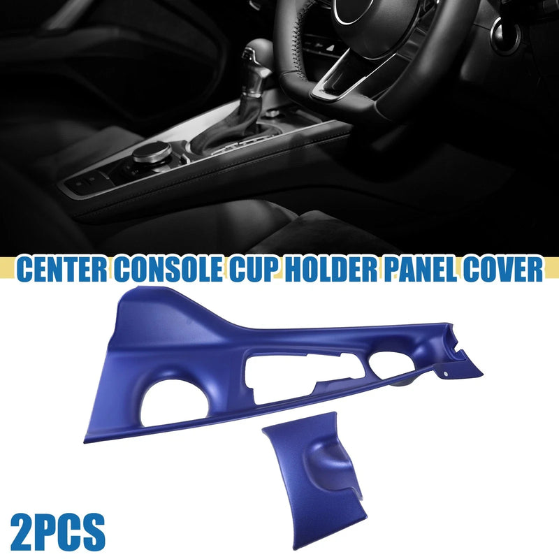 Toyota CHR Center Console Cup Holder Panel Cover Trim Blue (2017–2021)