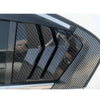 Honda Civic Carbon Fiber Rear Side Window Louvers (2012-2015)