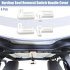 Jeep Wrangler 4 x Hardtop Roof Removal Switch Handle Covers (2007-2017)