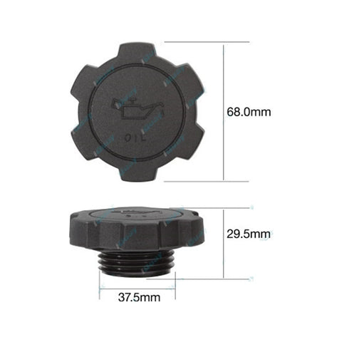 Toyota Landcruiser Prado KDJ120 3.0L 1KD-FTV Engine 2006~09 Oil Filler Cap
