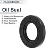 Oil Seal 5 Pcs Rotary Shaft Seal Nitrile Rubber 28x50x7mm