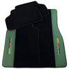 Rolls Royce Ghost Series II (2021-2024) Green Leather AutoWin Floor Mats