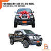 Nissan Navara D40 Widebody 4-Door Dual Cab Black Fender Flare Arch