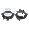 Kia Cadenza 4 x H7 LED Headlight Bulb Adapter Socket (2014)