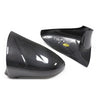 Lexus IS250 IS300 RHD Carbon Fiber Wing Rearview Mirror Cover Caps Trim Fit