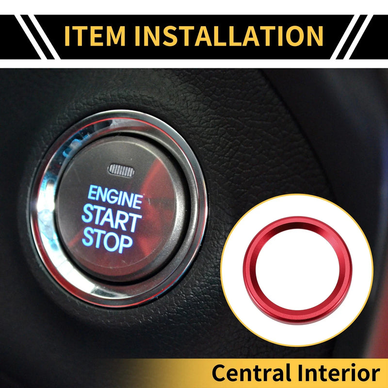 Ford Maverick Engine Start Stop Button Switch Knob Cover Ring (2022)