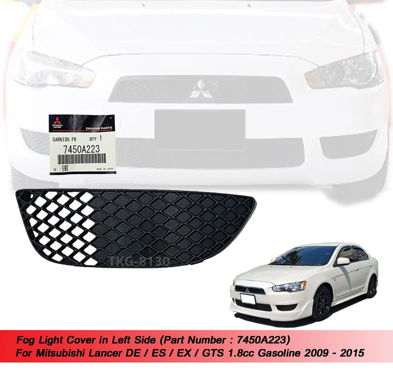 Mitsubishi Lancer EX 2009-2015 LH Fog Light Cover (2009-2015)