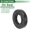 Oil Seal 30x60x12mm NBR Black 5 Pcs