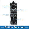 Ford Escort Passenger Side Power Window Switch (1997-2002)