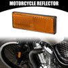 Bikes 4pcs 3.46x1.26 Universal Reflector Motorcycle Reflector Orange