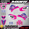 Yamaha TTR 50 Active Pink Style Graphics Kit (2006-2023)