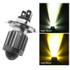 Motorcycle Bulbs / 9-32V H4 / Moto LED Headlight Dual Color Hi/Lo 12W