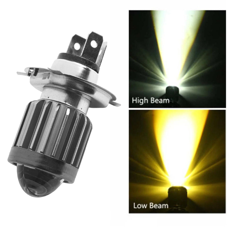 Motorcycle Bulbs / 9-32V H4 / Moto LED Headlight Dual Color Hi/Lo 12W